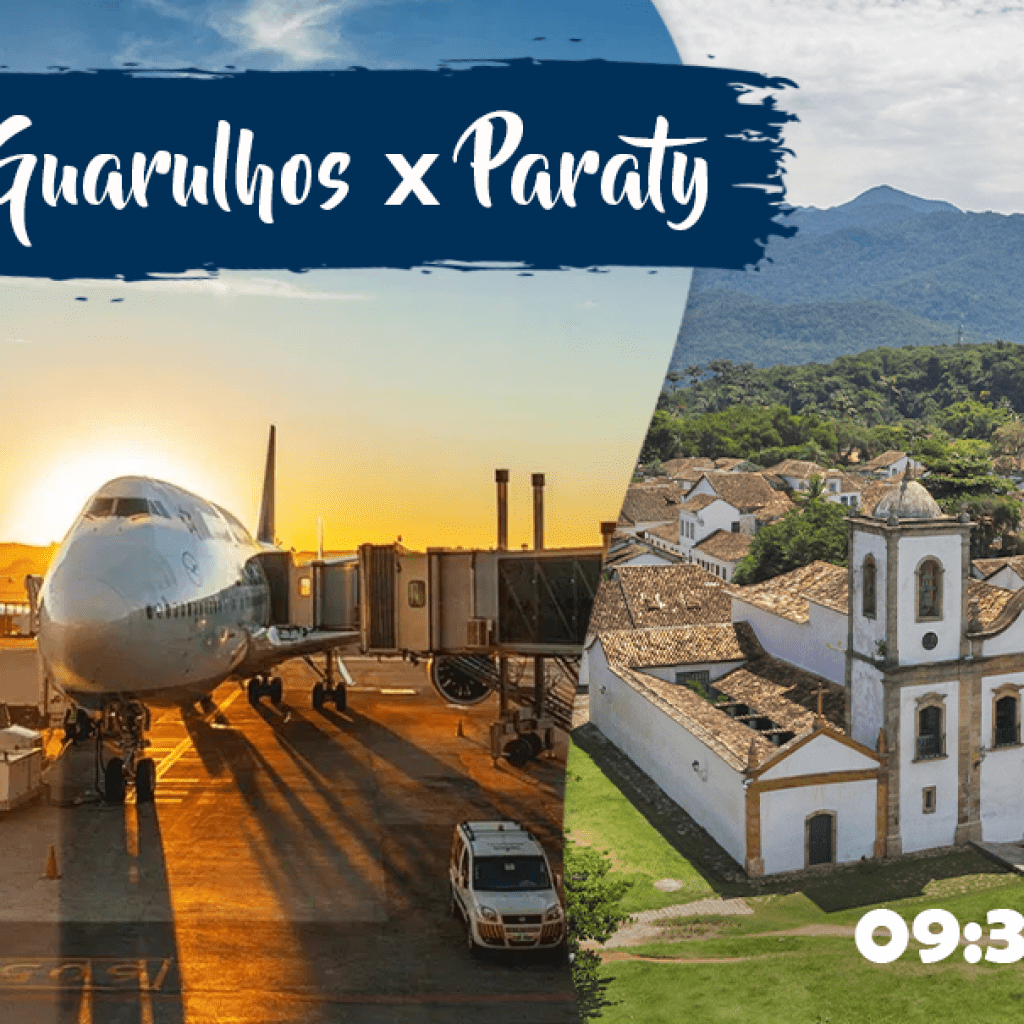 como ir do aeroporto de guarulhos para paraty transfer sao paulo para paraty
