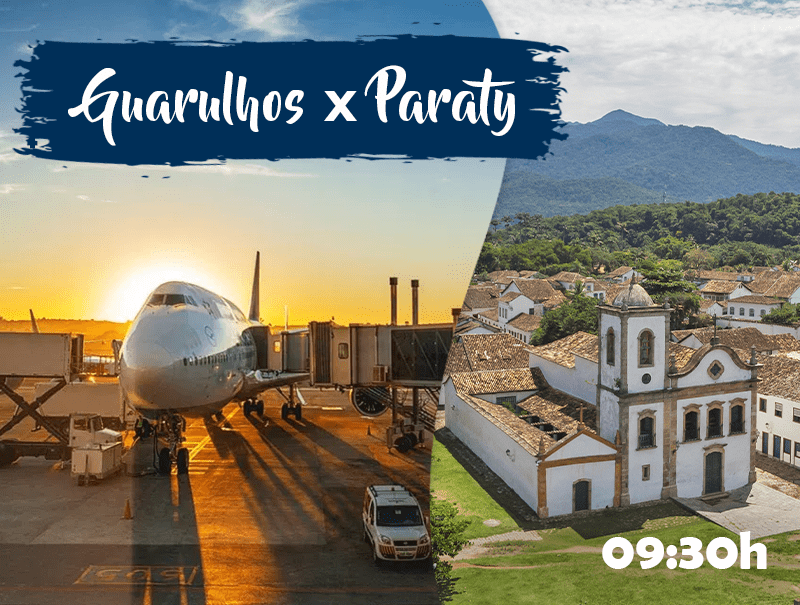 como ir do aeroporto de guarulhos para paraty transfer sao paulo para paraty